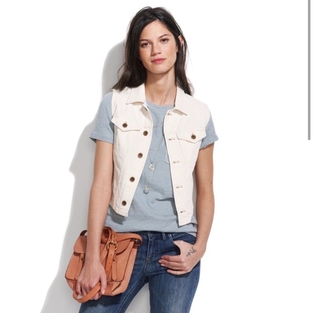 MADEWELL denim vest
